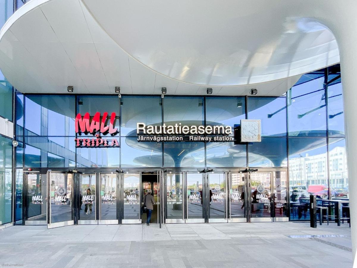 Trendy Nordic Studio By Tram Stop Helsínquia Exterior foto